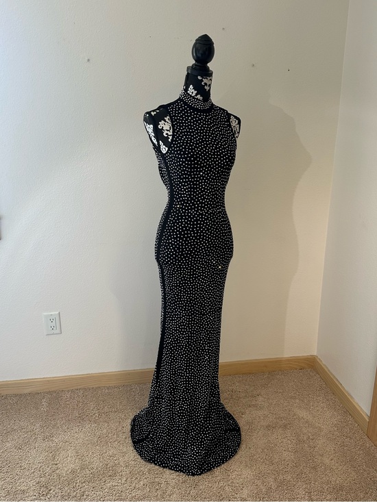 Windsor Dresses & Skirts - Windsor Black Bedazzled Maxi Dress